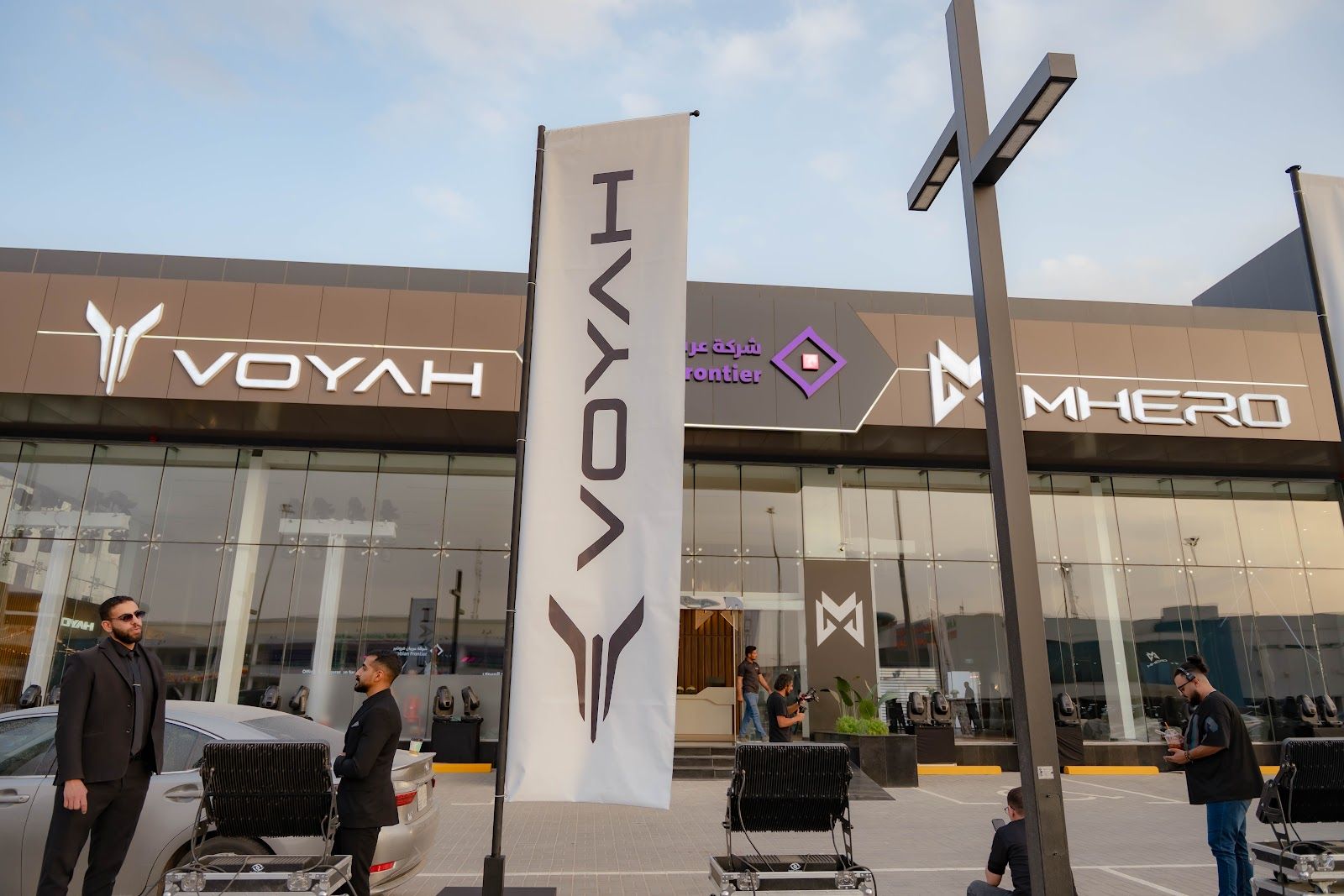Voyah showroom — Arabian Frontier (Al Ghurair) in Riyadh